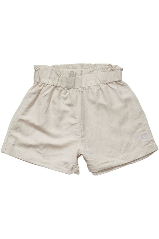 Stussy Womens Shoreline Linen Beach Short Leisure Sets White - JEYWZ8471